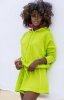 Oversizowa bluza z kapturem lime F1250-1
